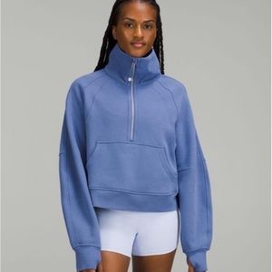 Lululemon Scuba Oversized Funnel Neck Half Zip